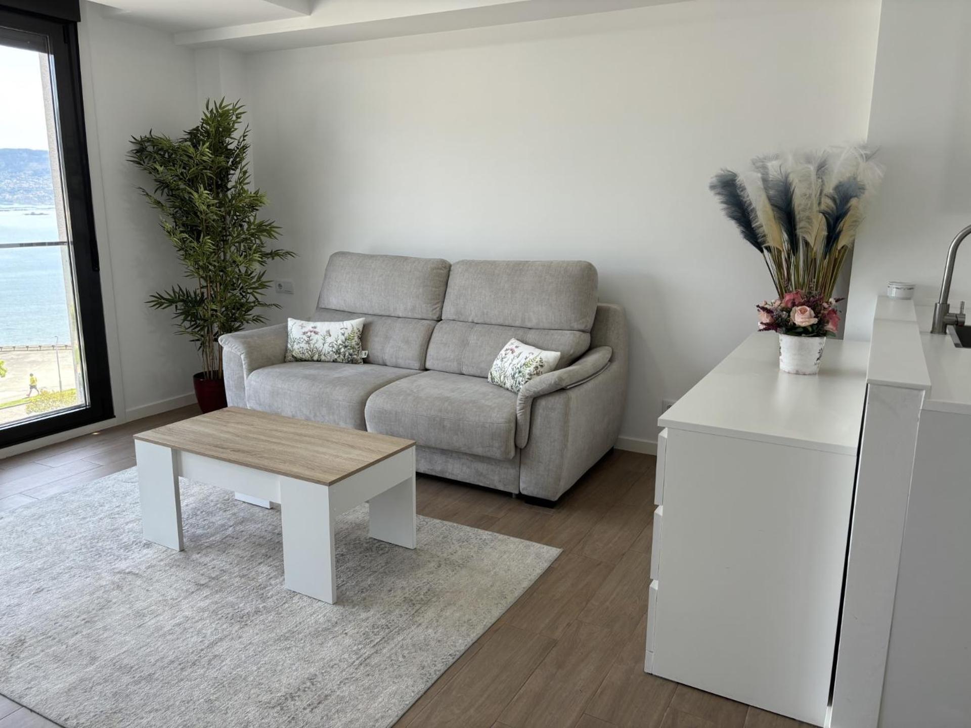 apartamento a estrenar vistas al mar, céntrico Moaña Extérieur photo